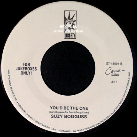 Suzy Bogguss - You'd Be The One / Souvenirs side A