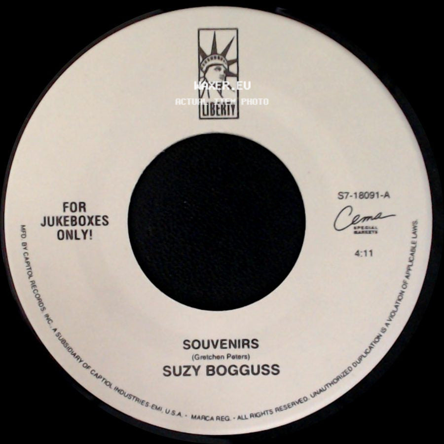 Suzy Bogguss - You'd Be The One / Souvenirs side B