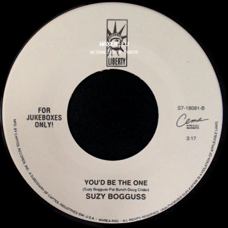 Suzy Bogguss - You'd Be The One / Souvenirs side A