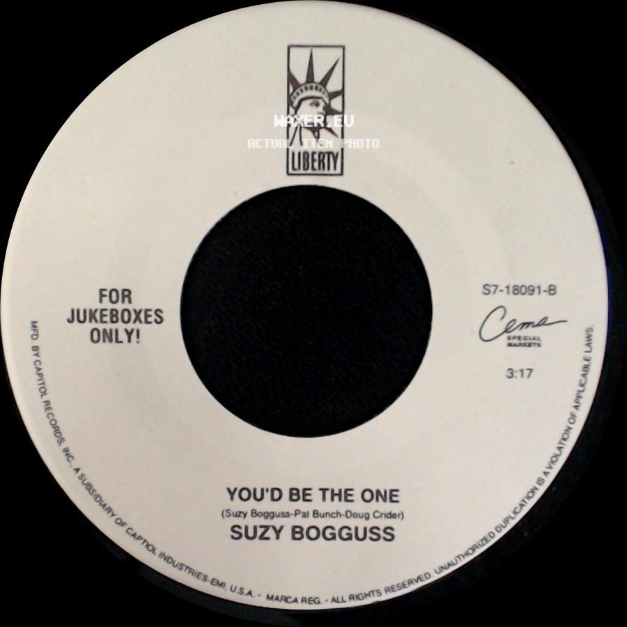Suzy Bogguss - You'd Be The One / Souvenirs side A