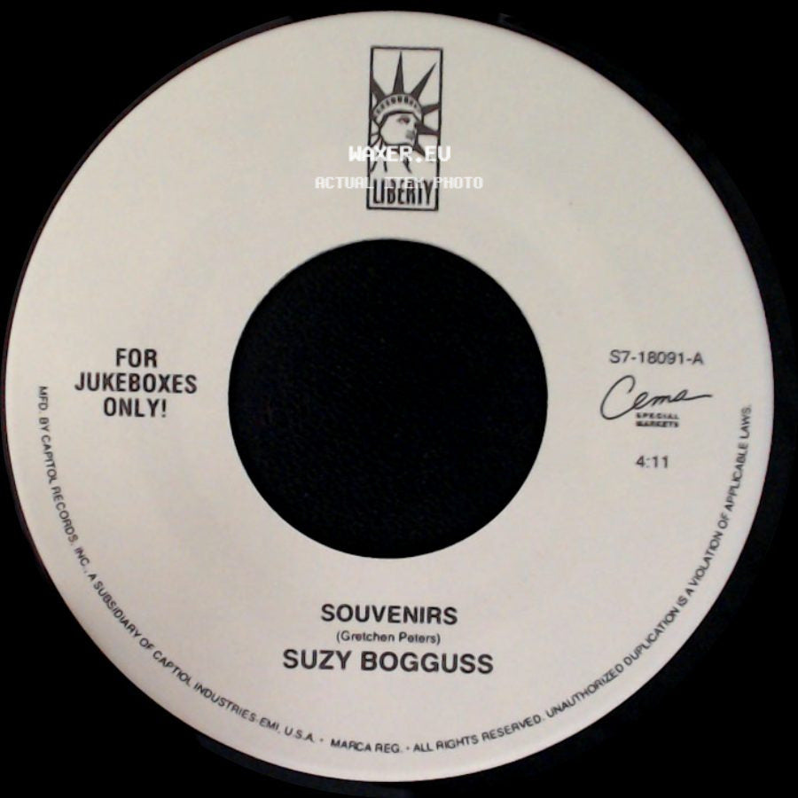 Suzy Bogguss - You'd Be The One / Souvenirs side B