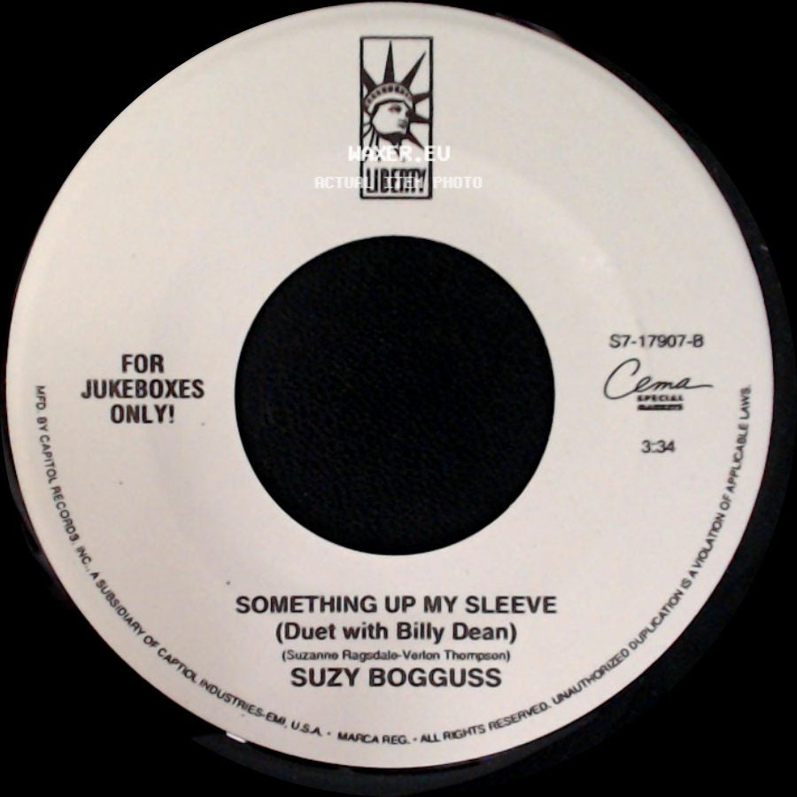 Suzy Bogguss - You Wouldn't Say That To A Stranger / Something Up My Sleeve (Duet With Billy Dean) side B