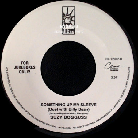 Suzy Bogguss - You Wouldn't Say That To A Stranger / Something Up My Sleeve (Duet With Billy Dean) side B