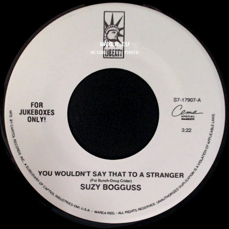Suzy Bogguss - You Wouldn't Say That To A Stranger / Something Up My Sleeve (Duet With Billy Dean) side A
