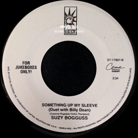 Suzy Bogguss - You Wouldn't Say That To A Stranger / Something Up My Sleeve (Duet With Billy Dean) side B