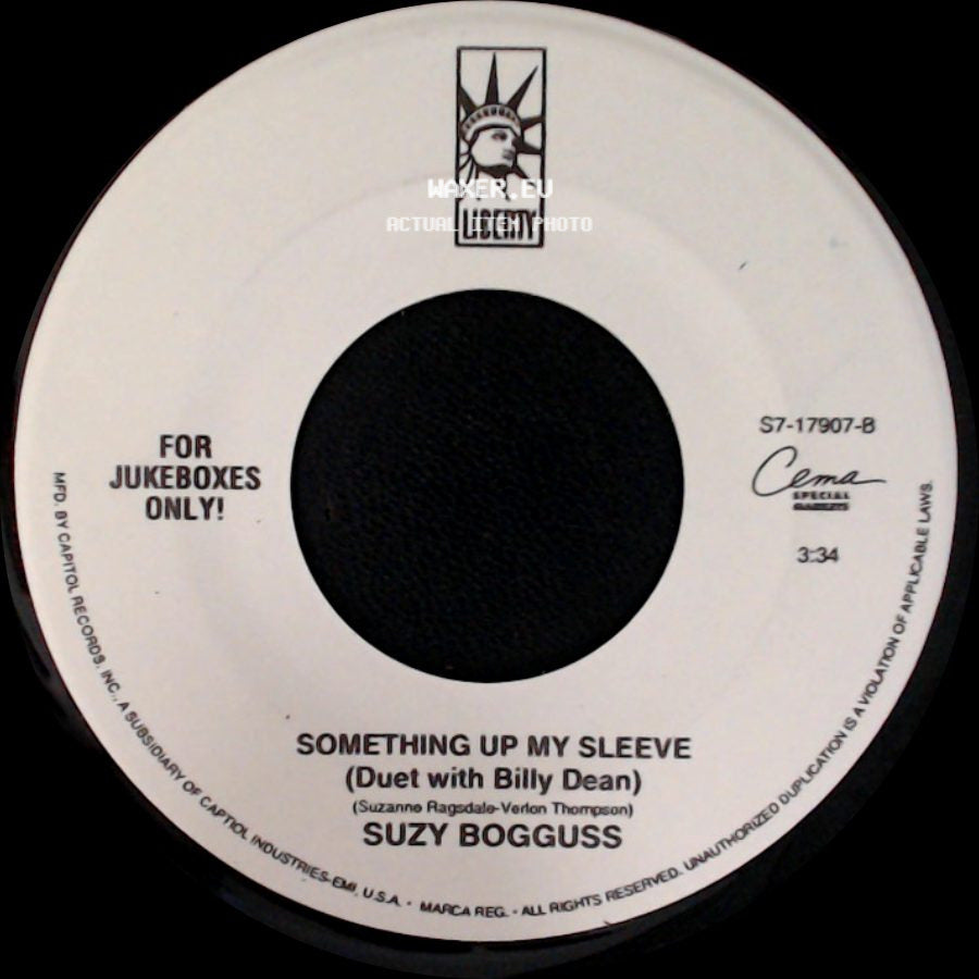 Suzy Bogguss - You Wouldn't Say That To A Stranger / Something Up My Sleeve (Duet With Billy Dean) side B