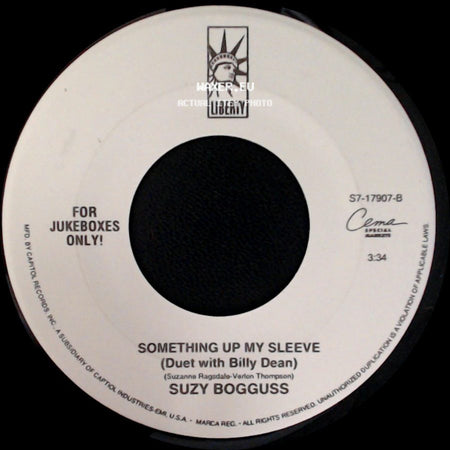 Suzy Bogguss - You Wouldn't Say That To A Stranger / Something Up My Sleeve (Duet With Billy Dean) side B