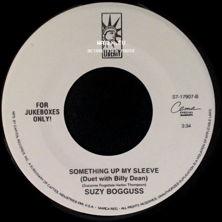 Suzy Bogguss - You Wouldn't Say That To A Stranger / Something Up My Sleeve (Duet With Billy Dean) side B