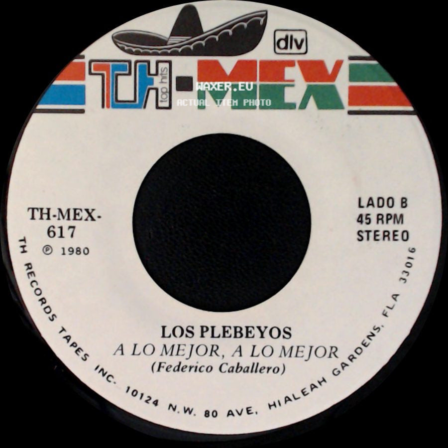 Los Plebeyos - Que Calor, Que Calor / A Lo Mejor, A Lo Mejor side B
