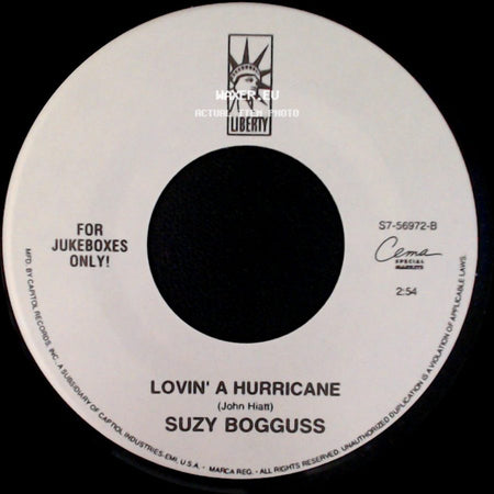 Suzy Bogguss - Heartache / Lovin' A Hurricane side B