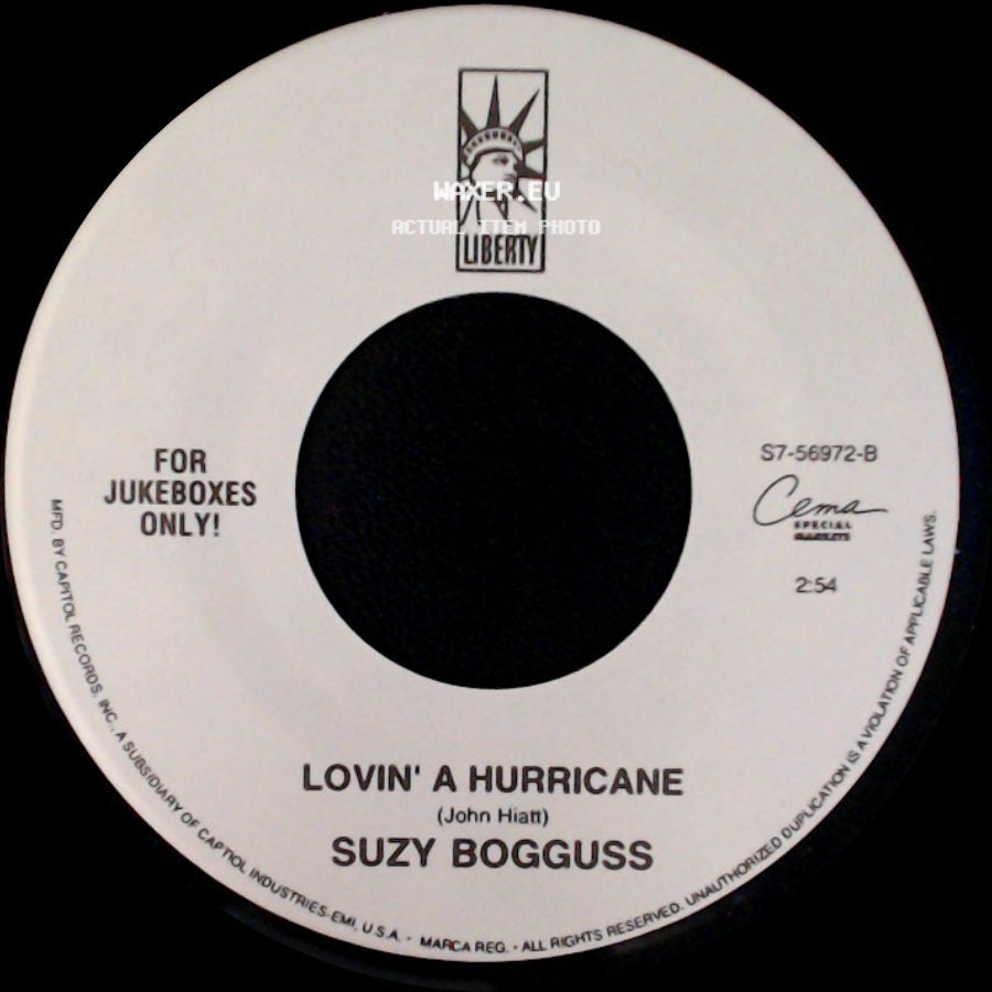 Suzy Bogguss - Heartache / Lovin' A Hurricane side B