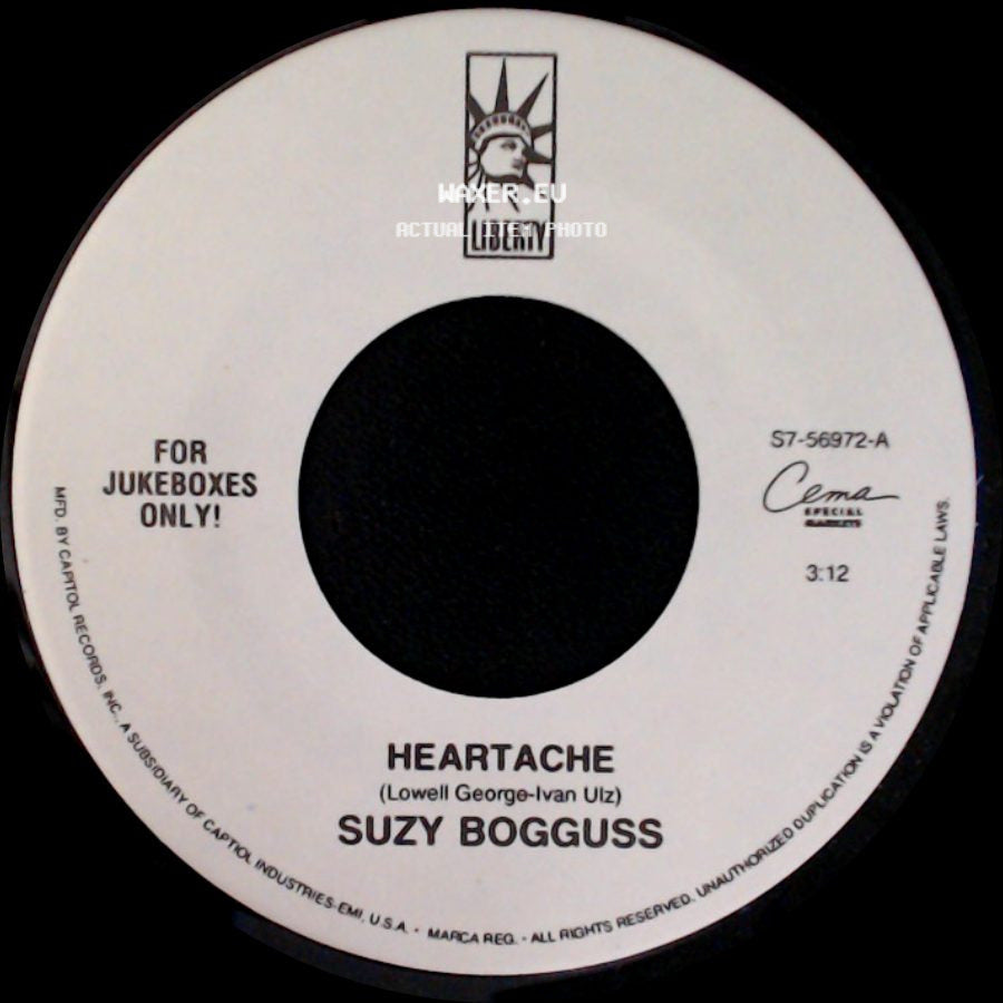 Suzy Bogguss - Heartache / Lovin' A Hurricane side A