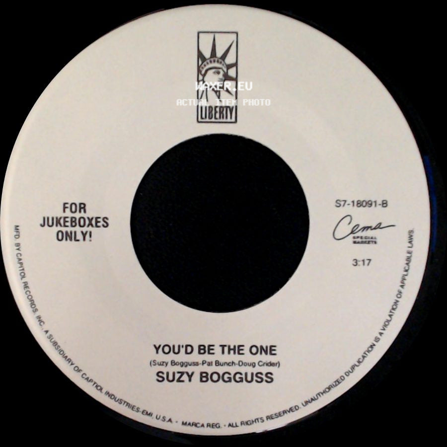 Suzy Bogguss - You'd Be The One / Souvenirs side A