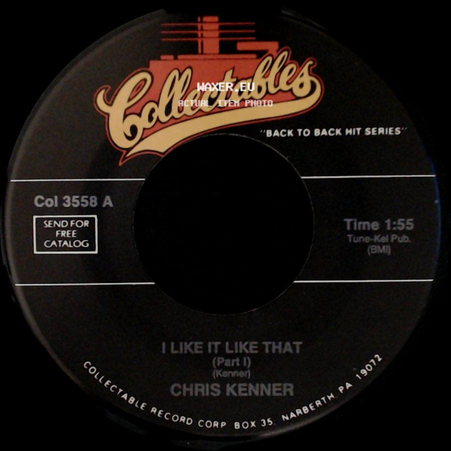 Dee Clark / Chris Kenner - You're Looking Good / I Like It Like That (Part 1) side B