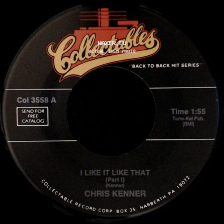 Dee Clark / Chris Kenner - You're Looking Good / I Like It Like That (Part 1) side B