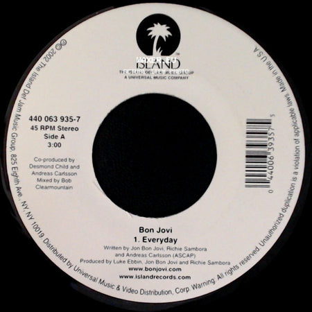 Bon Jovi - Everyday / Everyday side A