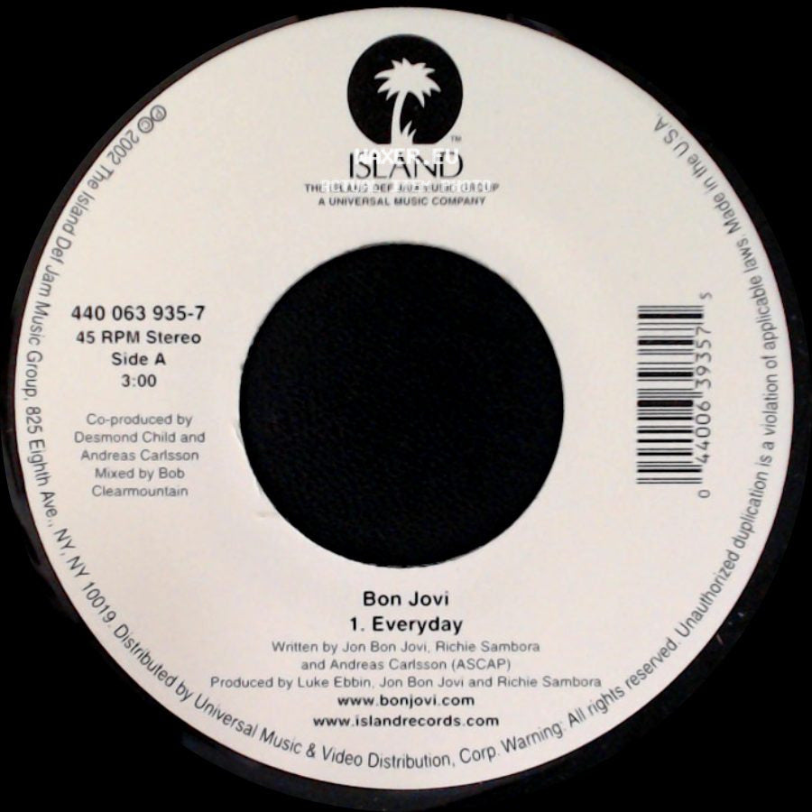 Bon Jovi - Everyday / Everyday side A