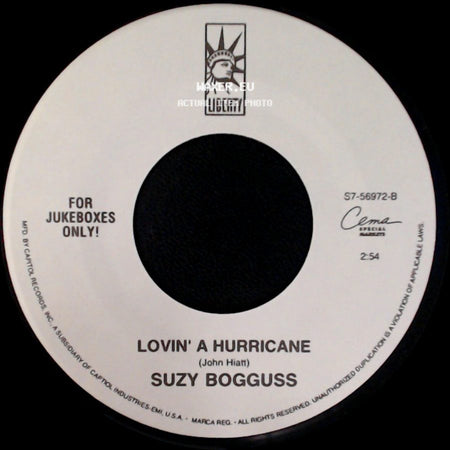 Suzy Bogguss - Heartache / Lovin' A Hurricane side B