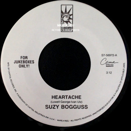 Suzy Bogguss - Heartache / Lovin' A Hurricane side A