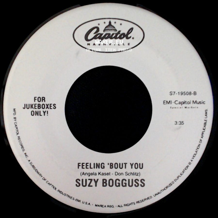 Suzy Bogguss - Feeling 'bout You / She Said, He Heard side A