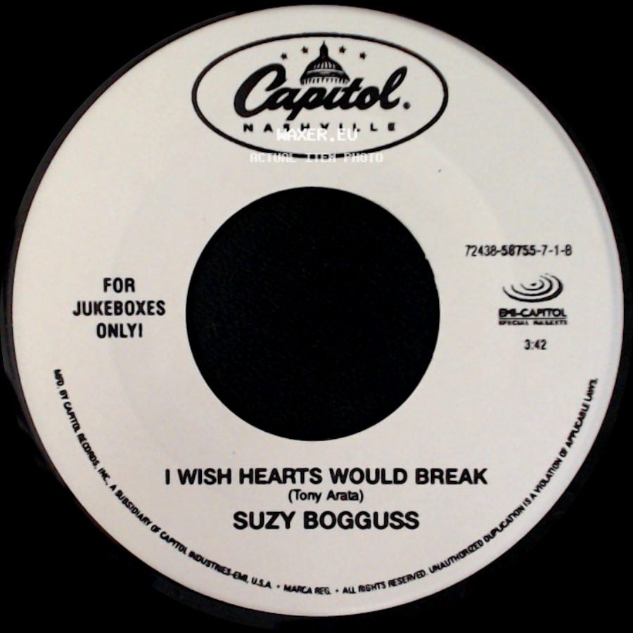 Suzy Bogguss - From Where I Stand / I Wish Hearts Would Break side B
