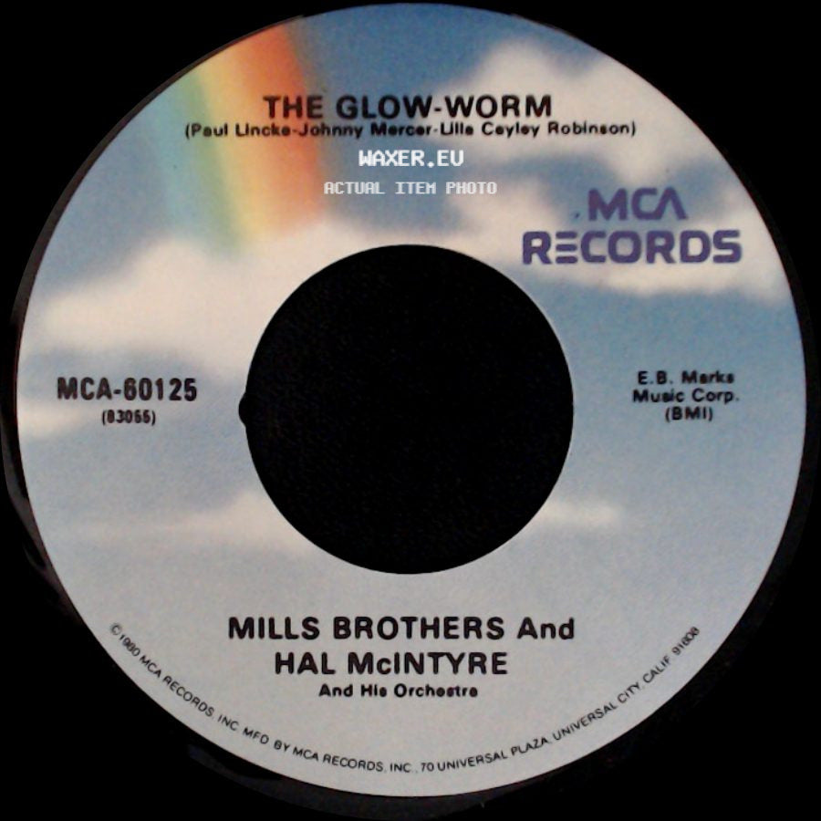 Mills Brothers / Mills Brothers And Hal Mcintyre And His Orchestra - Lazy River / The Glow-Worm side B