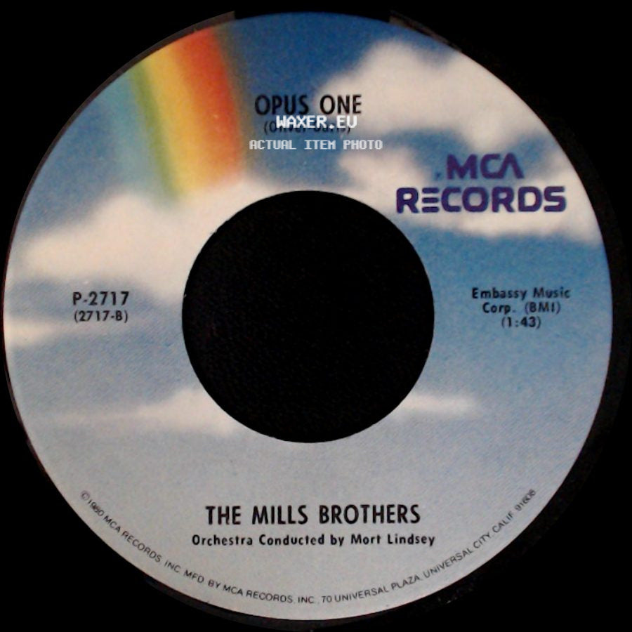 The Mills Brothers - Lazy River / Opus One side B