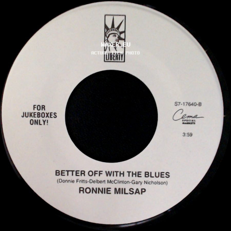 Ronnie Milsap - Better Off With The Blues / I'm Playing For You side A