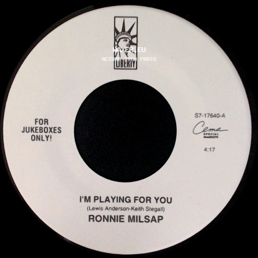 Ronnie Milsap - Better Off With The Blues / I'm Playing For You side B
