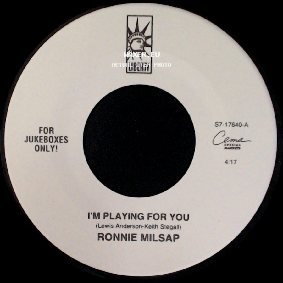 Ronnie Milsap - Better Off With The Blues / I'm Playing For You side B