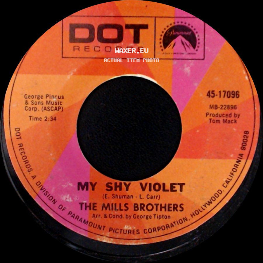 The Mills Brothers - My Shy Violet / The Flower Road side A
