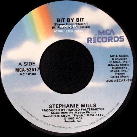 Stephanie Mills / Harold Faltermeyer - Bit By Bit / Exotic Skates side A
