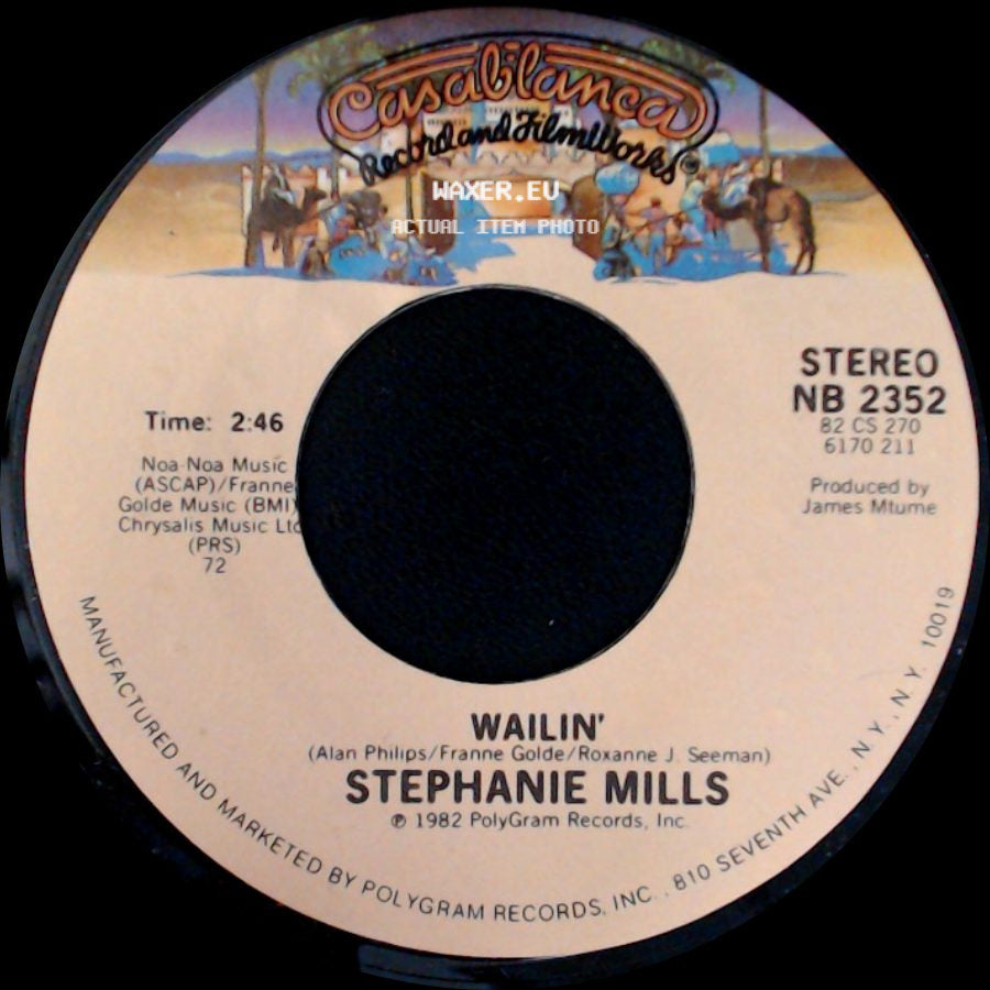 Stephanie Mills - Wailin' / Last Night side A