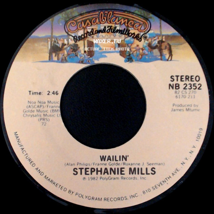 Stephanie Mills - Wailin' / Last Night side A