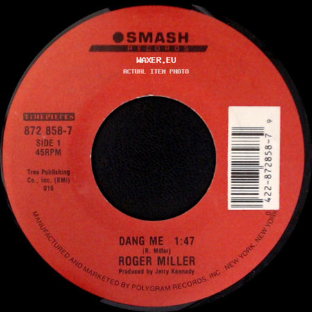 Roger Miller - Dang Me / Chug-A-Lug side A