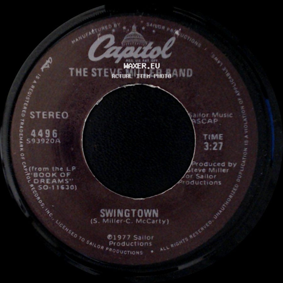 The Steve Miller Band - Swingtown / Winter Time side A