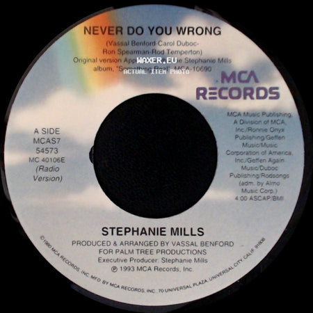Stephanie Mills - Never Do You Wrong / Never Do You Wrong side A