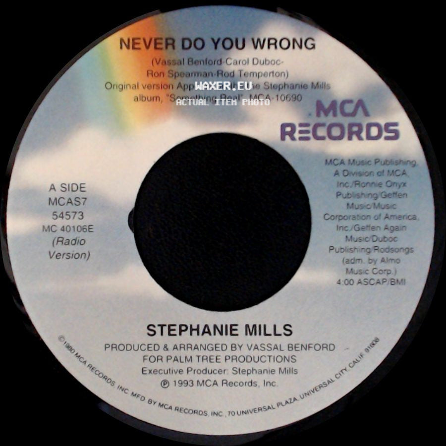 Stephanie Mills - Never Do You Wrong / Never Do You Wrong side A
