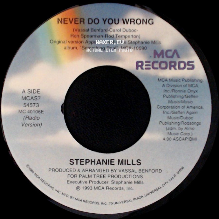 Stephanie Mills - Never Do You Wrong / Never Do You Wrong side A