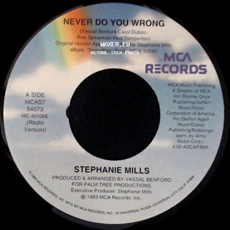 Stephanie Mills - Never Do You Wrong / Never Do You Wrong side A