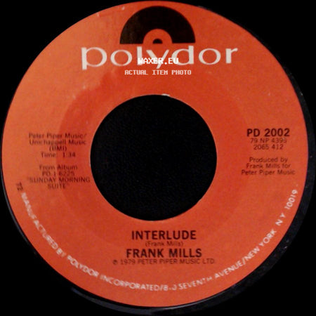 Frank Mills - Interlude / Peter Piper side A