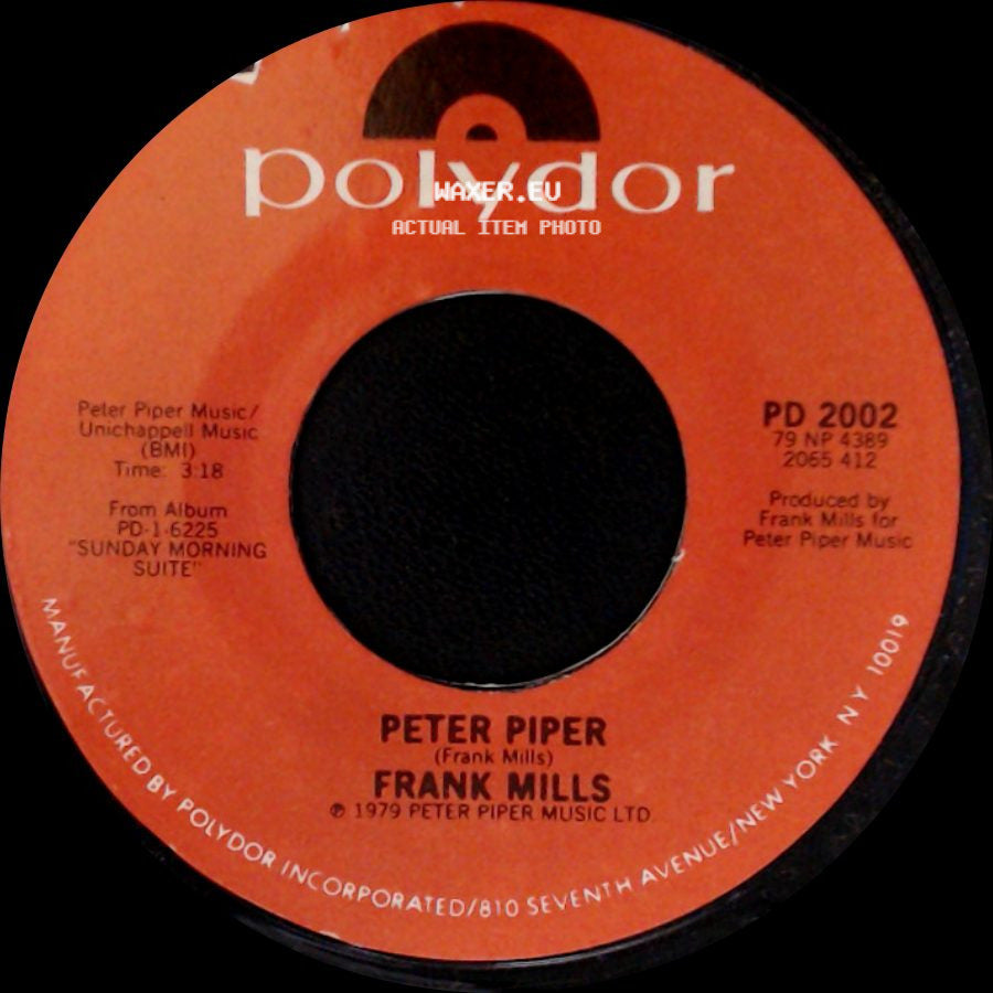 Frank Mills - Interlude / Peter Piper side B