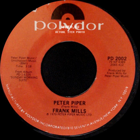 Frank Mills - Interlude / Peter Piper side B