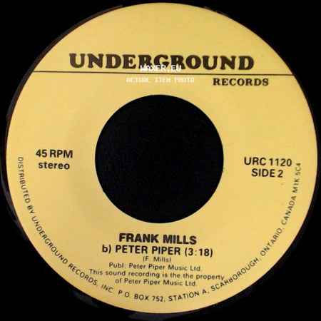 Frank Mills - Music Box Dancer / Peter Piper side B