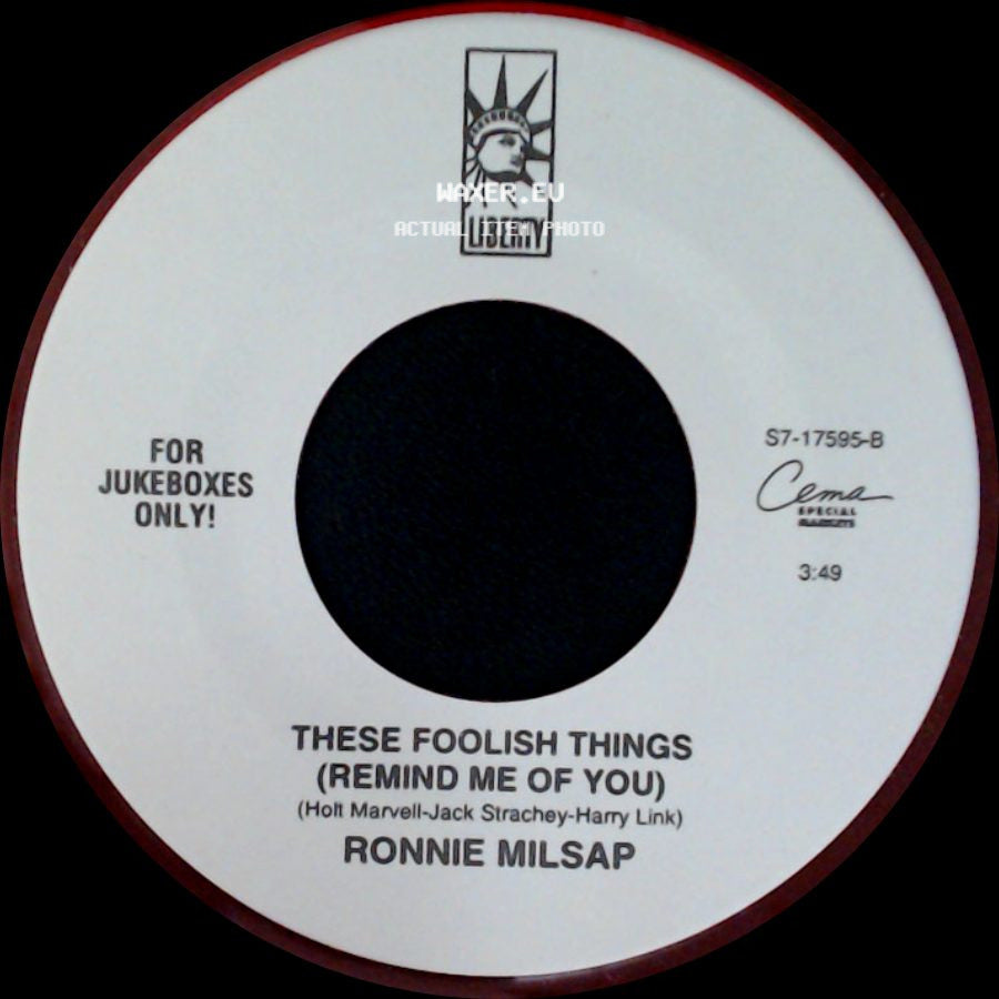 Ronnie Milsap - True Believer / These Foolish Things (Remind Me Of You) side B