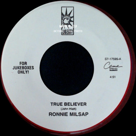 Ronnie Milsap - True Believer / These Foolish Things (Remind Me Of You) side A