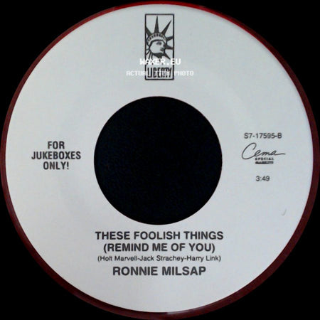 Ronnie Milsap - True Believer / These Foolish Things (Remind Me Of You) side B