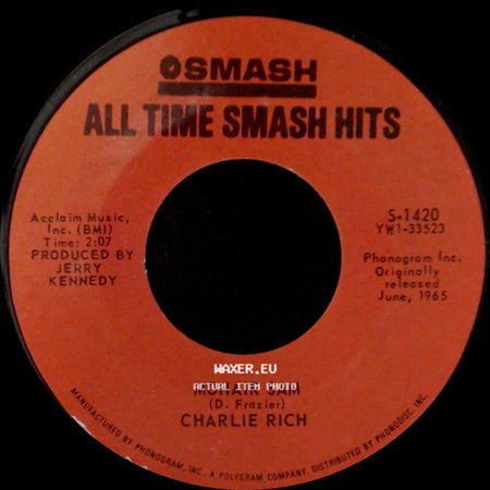 Roger Miller / Charlie Rich - Little Green Apples / Mohair Sam side B
