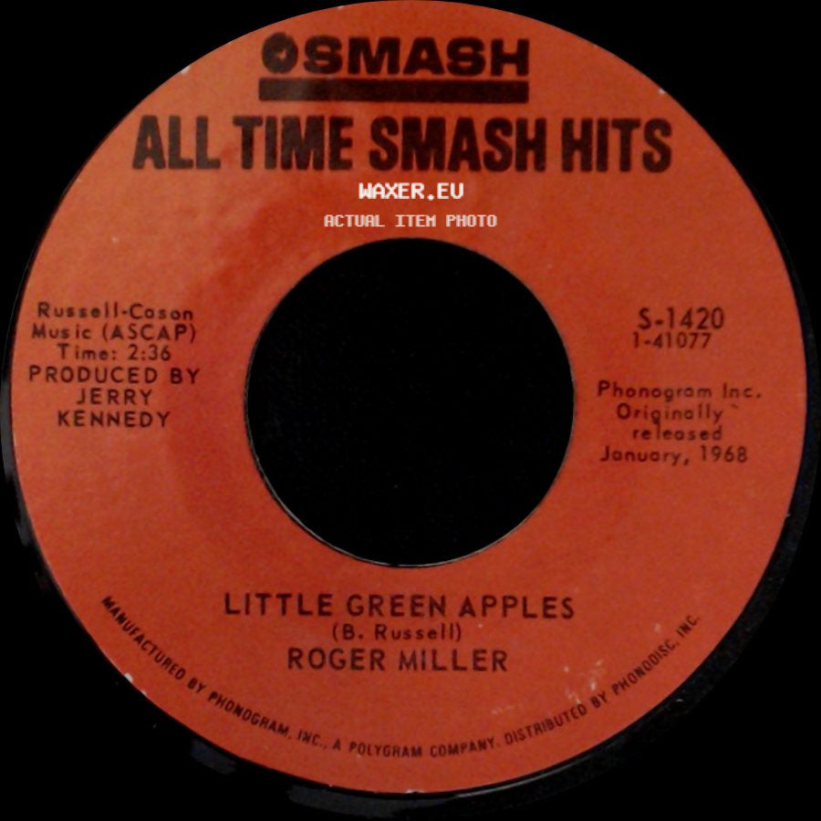 Roger Miller / Charlie Rich - Little Green Apples / Mohair Sam side A