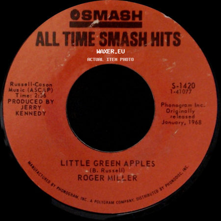 Roger Miller / Charlie Rich - Little Green Apples / Mohair Sam side A
